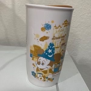 2021 Starbucks x Disney Hollywood Studios Ceramic Travel Tumbler
